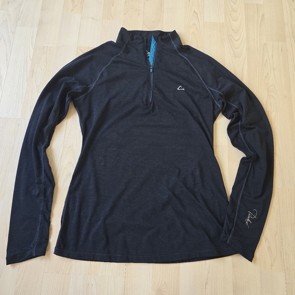 Paradox Merino Blend Quarter Zip Size Medium - Picture 2 of 10
